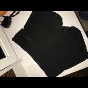 Victoria’s Secret PINK black yoga shorts